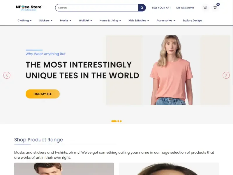 NFTee Store screenshot 1